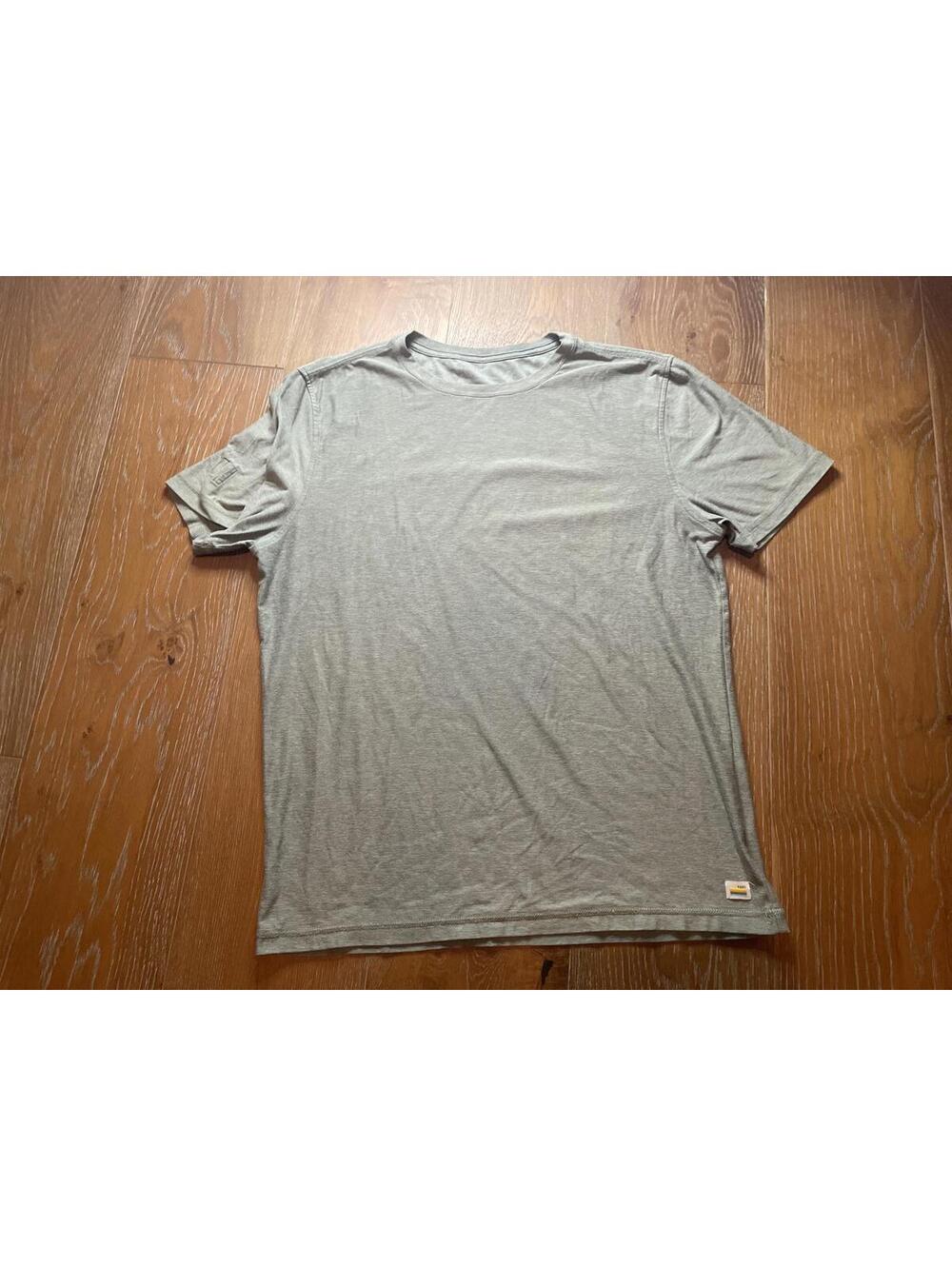 Men's Crew Neck Short Sleeve Tee - Light Gray